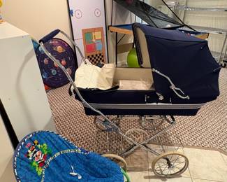 Vintage English Pram 