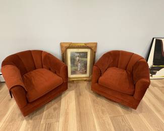 MCM Swivel Chairs 