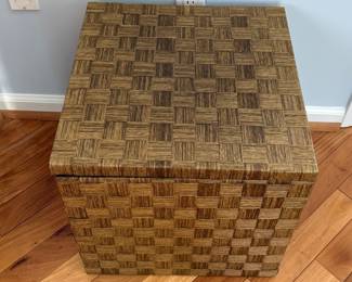 Wicker Storage Trunk 
