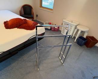 Chrome Blanket Rack