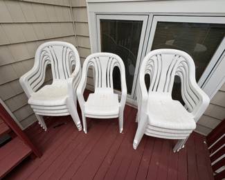 Stacking Outdoor Chairs 
