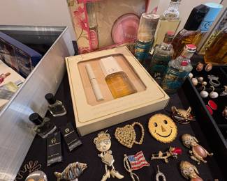 Perfumes & Brooches