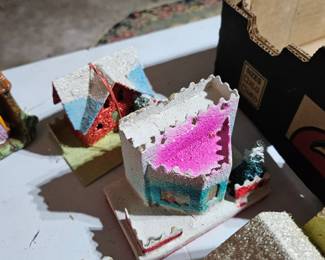 Putz christmas village 