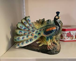 Decorative peacock 