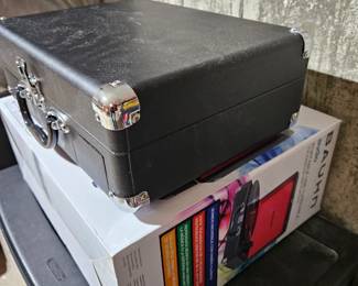 Portable record player