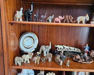 Elephant figurines 