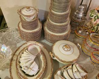 Noritake china set 