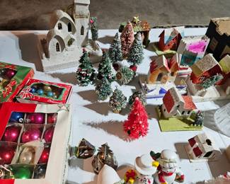 Vintage putz christmas 