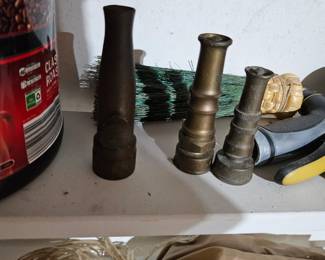 Brass hose nozzles 