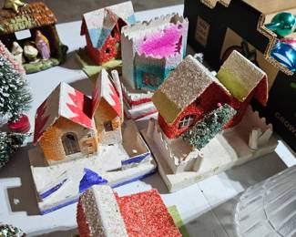 Putz christmas village