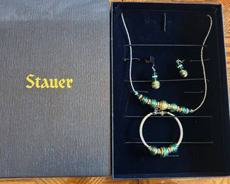 Several Stauer Murano jewelry sets