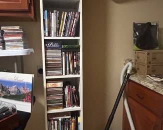 Tons of CD’s and DVDS 