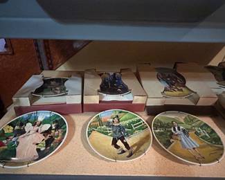 Wizard of Oz collector plates