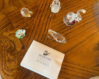 Swarovski miniature figurines