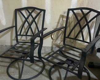 Outdoor patio chairs