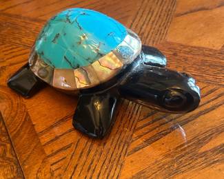 Turquoise turtle