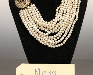 Miriam Haskell necklace