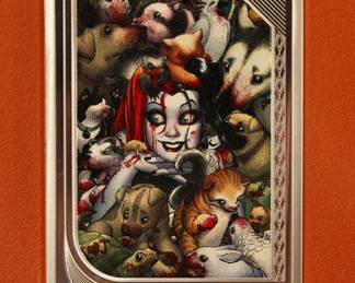 Find silver, DC Joker and Harley Quinn LTD 2oz