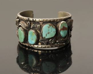 Native American turquoise cuff