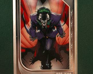 Find silver, DC Joker and Harley Quinn LTD 2oz