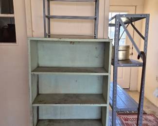 Primitive wood shelf