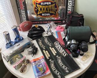 Coors Super Bowl mirror