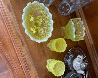 Uranium glass