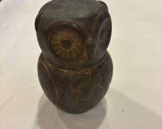 Vintage Owl Piggy Bank