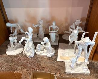 Norman Rockwell Porcelain Figurines