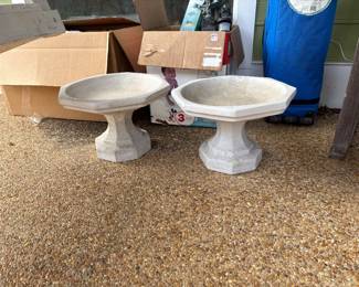Concrete Bird Bath