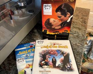 Gone With the Wind VHS, Song of the South DVD
