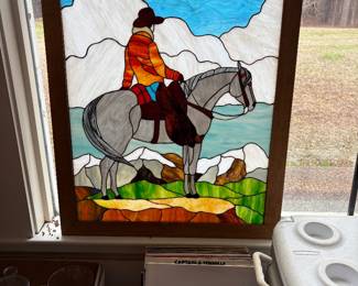 Framed Stained Glass