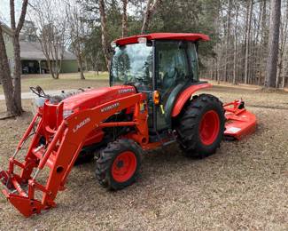 Kubota Tractor, Land Pride Bush Hog