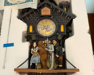 Bradford Exchange Wizard of Oz Cuckoo Clock