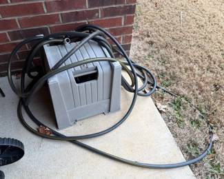 HOSE REEL WITH GARDEN HOSE