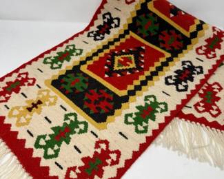 70 Handwoven100WoolTurkishKilimRug