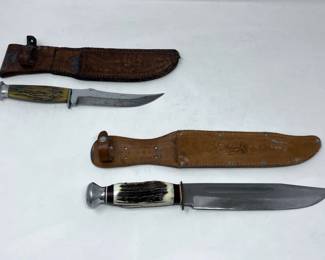 20 VintageCaseStagHuntingKnifeVintageFixedBladeHuntingKnife