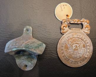 68 VintageCocaColaStarrXCastIronUSABrassBottleOpeners