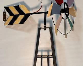 47 WindyWeatherMetalYardArt