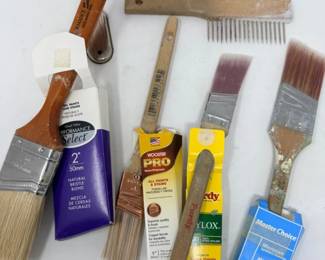 89 QualityPaintBrushesWoodHandleBrushCleaners