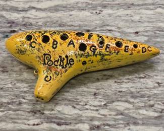 53 Pockle12HoleAltoPocketOcarinaCeramicWindMusicalInstrument