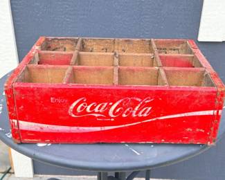 4 VintageWoodenCocaColaBottleCrate