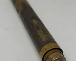 12 AntiqueBrassTelescope