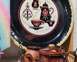 MCM TRAY AND COFFEE SET