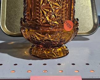 INDIANA GLASS FAIRY LAMP