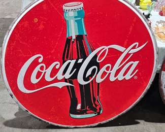 COCA COLA METAL SIGN