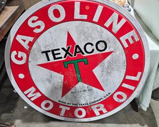 TEXACO METAL SIGN