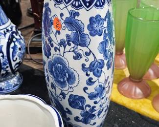BLUE AND WHITE VASE