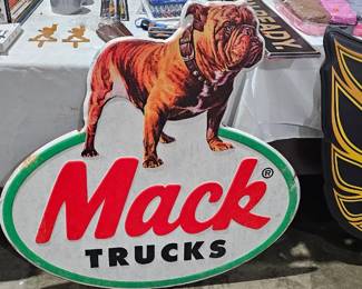 MACK TRUCKS METAL SIGN