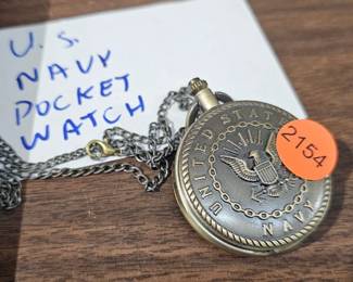US NAVY POCKET WATCH